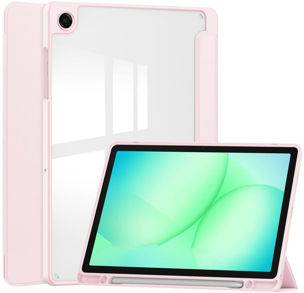 Чохол для планшета BeCover Soft Edge TPU з кріпленням for Samsung Galaxy Tab A11 Plus SM-X236B 11" Pink (715571)